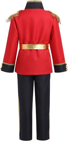 IDOPIP Boys Prince Charming Costume Prince Dress up Medieval Royal Prince Outfit Costume for Toddler Kid Boy HalloweenCosplay in Kuwait