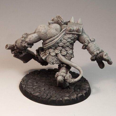 مجسم مصغر من Stonehaven Miniatures Troll Zerker، 100% من راتنج اليوريثان - بطول 60 مم - (لألعاب الحرب على الطاولة بمقياس 28 مم) - صنع في الولايات المتحدة الأمريكية in Kuwait