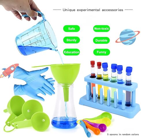 اي اكس بي اي بي اي زي تنكري للعلماء مع معطف مختبر العاب لعب الادوار هدية تعليمية للاولاد والبنات in Kuwait