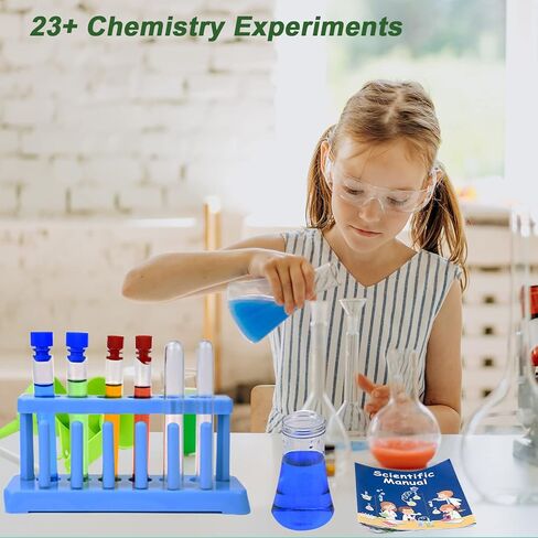 اي اكس بي اي بي اي زي تنكري للعلماء مع معطف مختبر العاب لعب الادوار هدية تعليمية للاولاد والبنات in Kuwait