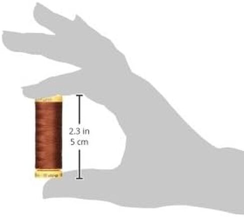 Gutermann 103C-4720 Natural Cotton Thread, 110 yd, Dark Copper in Saudi Arabia