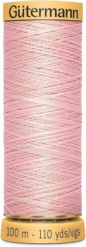 Gutermann Natural Cotton Thread 110 Yards-Light Pink (103C-5090) in Saudi Arabia
