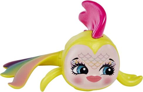 Enchantimals Radia Rainbow Fish Doll (6-in) & Flo Animal Friend Figure from Ocean Kingdom Collection, Small Doll with Removable Skirt and Accessories, Great Gift for 3 to 8 Year Old Kids in Kuwait
