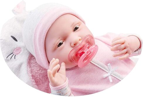 JC Toys - La Newborn Royal Collection| 15.5" Soft Body Baby Doll and Accessories | Designed by Berenguer Made in Spain | Ages 2+ | Royal Gift Set in Kuwait
