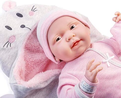 JC Toys - La Newborn Royal Collection| 15.5" Soft Body Baby Doll and Accessories | Designed by Berenguer Made in Spain | Ages 2+ | Royal Gift Set in Kuwait