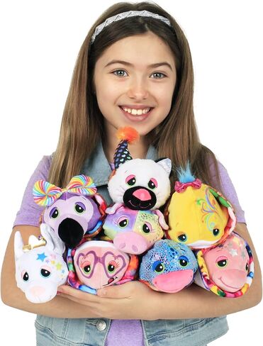 بارتيتوس المعطرة من كيوتيتوس - حيوانات محشوة مفاجئة - هدايا الحفلات - حيوانات قطيفة قابلة للجمع تحت عنوان الحفلات - قطعة واحدة in Kuwait