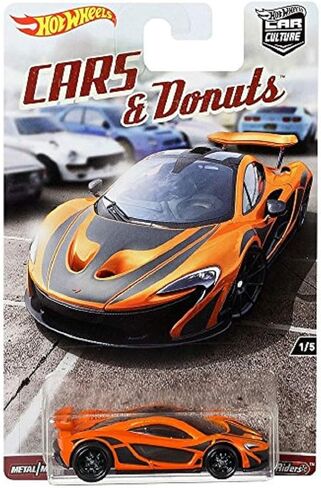 Hot Wheels Mattel Car Culture Cars & Donuts McLAREN P1 1/5 in Saudi Arabia