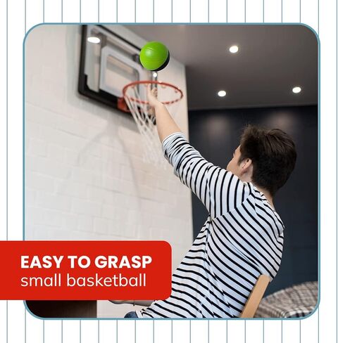 Botabee 4" Mini Foam Basketball for Indoor Mini Hoop Basketball Games, 2 Pack | Mini Indoor Basketball Hoop Games & Kids Mini Hoops in Kuwait