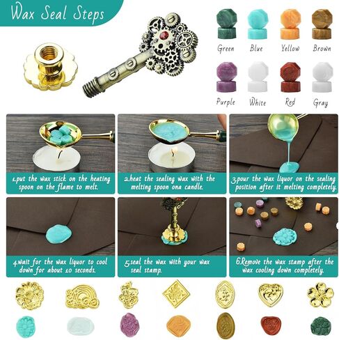 مجموعة أقلام الخط من هيثرون - مجموعة أقلام الريشة والحبر لكتابة قلم الريشة بالحبر الأسود 5 قطع قابلة للاستبدال مناقير الشمع ودبابيس فتاحة الحروف in Kuwait