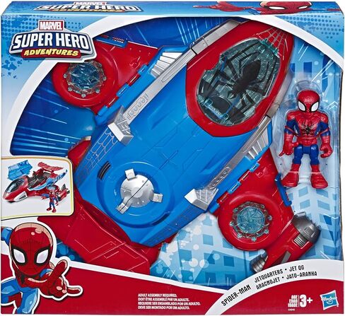 Playskool Heroes Marvel Super Hero Adventures Spider-Man Jetquarters in Saudi Arabia