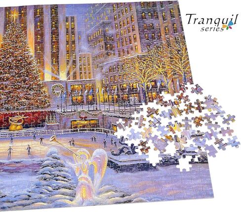 Ingooood-Jigsaw Puzzle 1000 Pieces-Christmas Series-Entertainment Toys for Adult Kids Best Christmas Decorations Indoor (Christmas Atmosphere) in Kuwait
