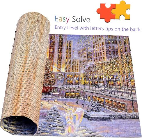 Ingooood-Jigsaw Puzzle 1000 Pieces-Christmas Series-Entertainment Toys for Adult Kids Best Christmas Decorations Indoor (Christmas Atmosphere) in Kuwait