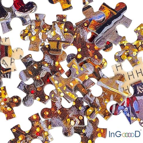 Ingooood-Jigsaw Puzzle 1000 Pieces-Christmas Series-Entertainment Toys for Adult Kids Best Christmas Decorations Indoor (Christmas Atmosphere) in Kuwait