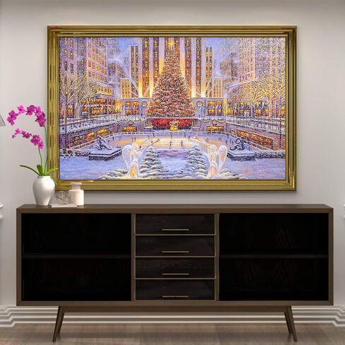 Ingooood-Jigsaw Puzzle 1000 Pieces-Christmas Series-Entertainment Toys for Adult Kids Best Christmas Decorations Indoor (Christmas Atmosphere) in Kuwait