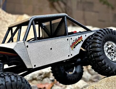 قطع غيار Little Guy Racing LGRP Axial SCX24 مقاس 1/24 ورقة ملصقات ممتازة مقاس 2 × 4 بوصة الحجم الإجمالي (عبوة من قطعة واحدة) in Saudi Arabia
