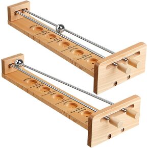 ديكين مجموعتان من العاب سطح الطاولة الخشبية الكلاسيكية، العاب سطح المكتب، العاب سطح المكتب، كرة تمرين ذكية، العاب ريترو للمراهقين والبالغين in Kuwait