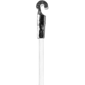 Nylon Clear Picture Hanging Cord 2mm Diameter 72-Inch with Small Hook - Compatible with TR100 Wall Track Picture Hanging System - Supports Up to 11 lbs - 5 Pack