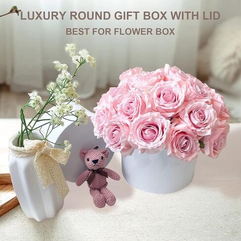 علب هدايا دائرية من اوبيو (ابيض نقي) in Kuwait