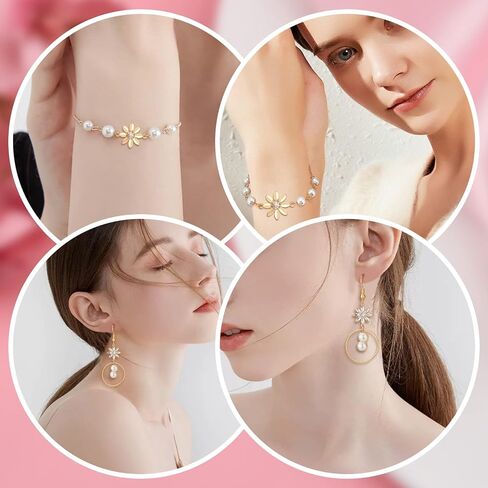 Beebeecraft 20 قطعة/صندوق 5 أنماط وصلات زركونيا مكعبة 18 قيراط نحاس مطلي بالذهب مسطح دائري مثلث مستطيل موصل سحر لصنع الأساور والقلائد in Kuwait