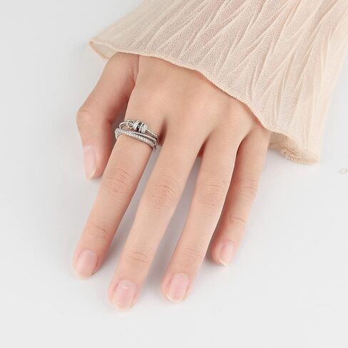 جن اكس ان خاتم فيدجيت تو ماي ابنت، خاتم فيدجيت لتخفيف القلق للنساء، خاتم قابل للتعديل لتخفيف القلق بالوان قوس قزح، هدايا مجوهرات in Kuwait