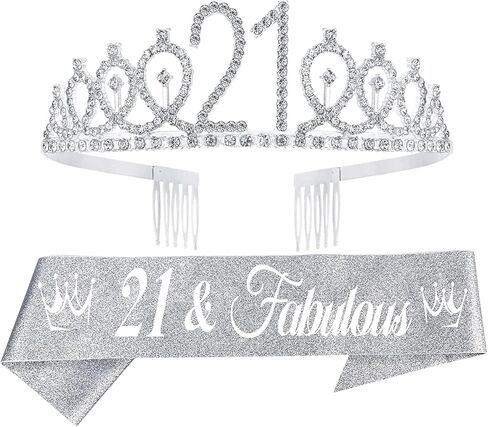 تاج عيد الميلاد الحادي والعشرين بلون فضي in Kuwait