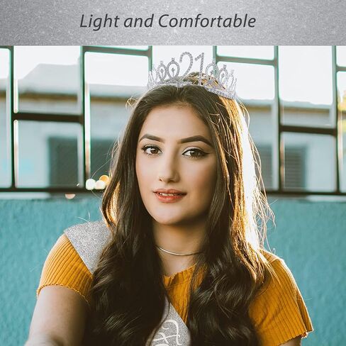 تاج عيد الميلاد الحادي والعشرين بلون فضي in Kuwait