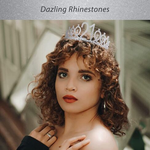 تاج عيد الميلاد الحادي والعشرين بلون فضي in Kuwait