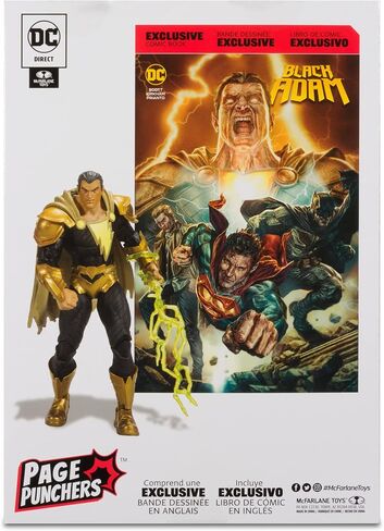 DC Direct - Page Punchers - شخصية مقاس 7 بوصات مع رسوم هزلية - Black Adam Wave 1 - Batman in Kuwait