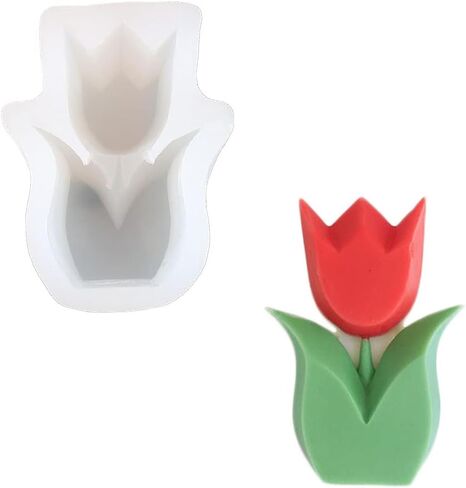 Hyunya Flower Shape Car Freshie Silicone Mold for Making Soap Aroma Beads Car Freshie, Pendant, Candle, Resin in Saudi Arabia