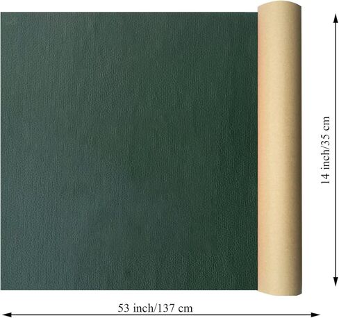 رقعة إصلاح جلدية، مجموعة كبيرة من شريط لاصق ذاتي مقاس 35.56 سم × 137.16 سم للأريكة ومقعد السيارة والأثاث وسترة إصلاح قماش الأحذية، أزرق in Kuwait