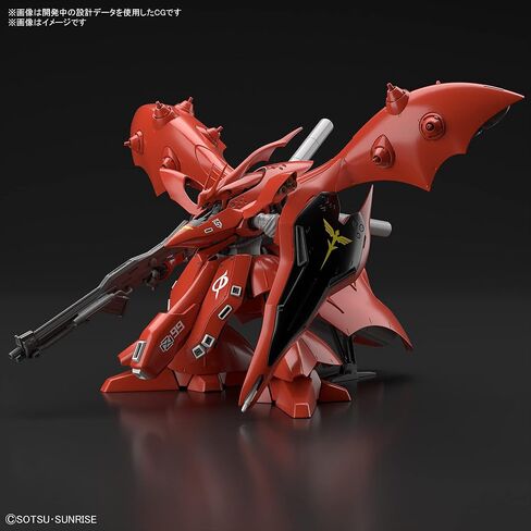 Bandai Hobby - Char's Counterattack Beltorchika Children - #240 Nightingale, Bandai Spirits HGUC 1/144 Model Kit in Saudi Arabia