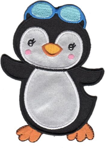 PatchMommy Penguin Patch, Iron On/Sew On - Appliques For Kids Children in Saudi Arabia