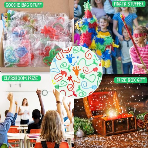 40 قطعة من ASTARON هدايا عيد الميلاد القابلة للتمدد في الحفلات للأطفال 4-8 ، هدايا عيد الميلاد ألعاب ستافر لجوائز الصف الدراسي ، صندوق الكنوز ، حشوات بيناتا ، حقائب جودي in Kuwait