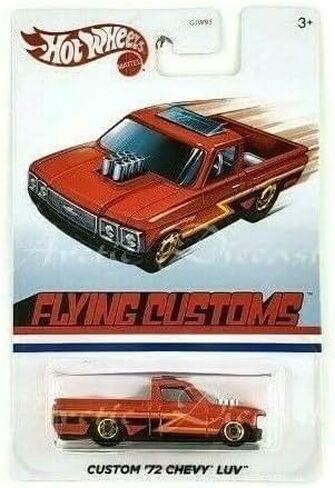 مجموعة سيارات Hot Wheels 2020 Flying Customs الحصرية مكونة من 4 مركبات مصبوبة بما في ذلك Nissan Skyline و68 Nova وCopo Camaro وCustom Luv in Saudi Arabia