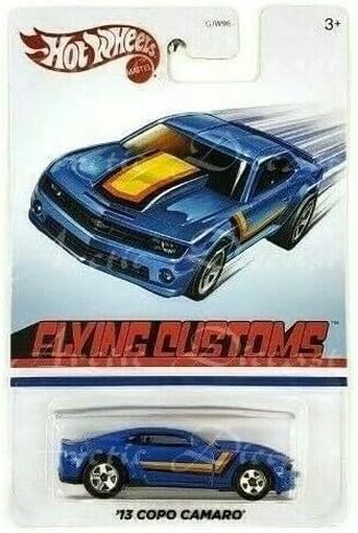 مجموعة سيارات Hot Wheels 2020 Flying Customs الحصرية مكونة من 4 مركبات مصبوبة بما في ذلك Nissan Skyline و68 Nova وCopo Camaro وCustom Luv in Saudi Arabia
