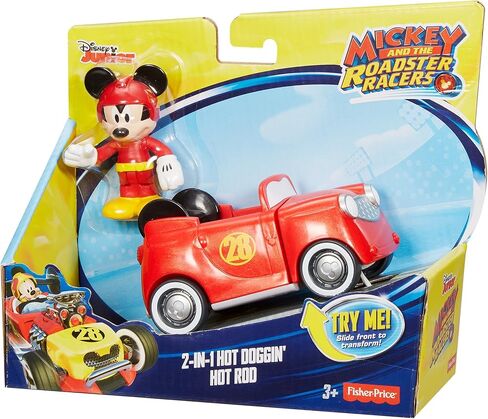 Fisher-Price Disney Mickey & the Roadster Racers, 2-in-1 Hot Doggin' Hot Rod in Saudi Arabia