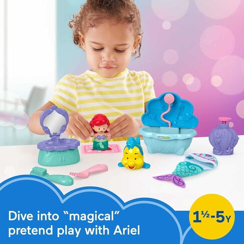Disney Princess Bathtime With Ariel Playset By Little People in Saudi Arabia