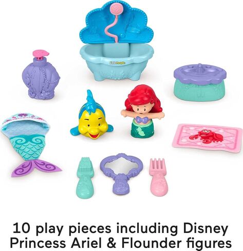 Disney Princess Bathtime With Ariel Playset By Little People in Saudi Arabia