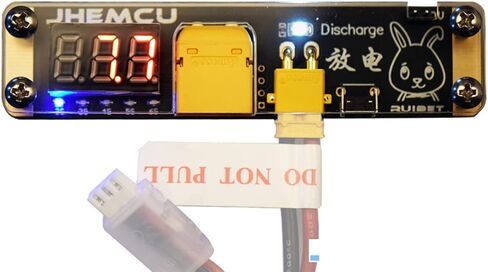 شاحن بطارية ليبو JHEMCU، شاحن ليثيوم بوليبو، وحدة تفريغ ليبو 2-6S مؤشر ليد مدمج 3.8 فولت 0 فولت لجهاز التحكم عن بعد XT30 XT60 ليبو in Kuwait