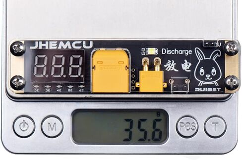 شاحن بطارية ليبو JHEMCU، شاحن ليثيوم بوليبو، وحدة تفريغ ليبو 2-6S مؤشر ليد مدمج 3.8 فولت 0 فولت لجهاز التحكم عن بعد XT30 XT60 ليبو in Kuwait