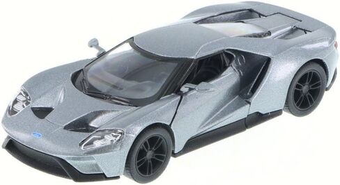 Kinsmart 2017 Ford GT, Silver 5391D - 1/38 Scale Diecast Model Toy Car in Saudi Arabia