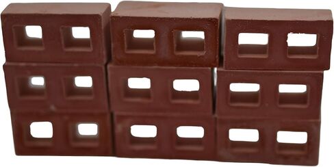 قالب الطوب المصغر (مقياس 1:12) قالب سيليكون من السيليكون للطوب DIY والخرسانة والجص والراتنج والفوندان والشوكولاتة والبطاقات والطين وتزيين الكيك، DIY in Kuwait