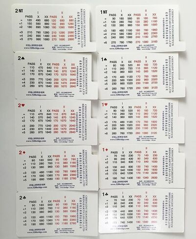 Time Walker Set of 4 Sky Blue Plastic Partner Bridge Bidding Boxes with Scoring Cards Card Games Bid Device in Saudi Arabia