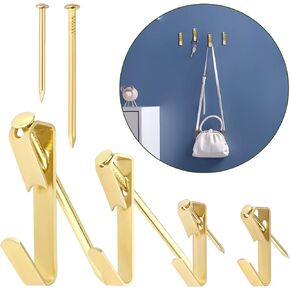 مجموعة تعليق الصور من 110 قطعة، خطافات صور مع مسامير، شماعات حائط للصور لتعليق الصور، الساعة، التثبيت على الحائط in Kuwait