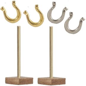 Dollhouse Miniature 1:12 Scale 6 Pc Horseshoes SET #T8585 in Saudi Arabia