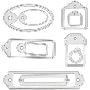 Bookmark Metal Cutting Dies Stencil Template Molds, Embossing Tool Die Cuts for Card Making Album Paper Scrapbooking DIY Etched Dies Craft