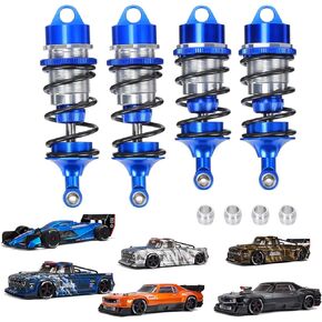 ممتص الصدمات RCAWD لـ ARRMA 1/7 6S BLX Felony، 1/7 مخالفة 6S BLX، ترقيات باش لسرعة الأسطوانة غير المحدودة، مخمد الصدمات الأمامية الخلفية RC 77 مم 87 مم أجزاء القفز القابلة للتعديل # ARA330627، ARA330628 أحمر in Kuwait