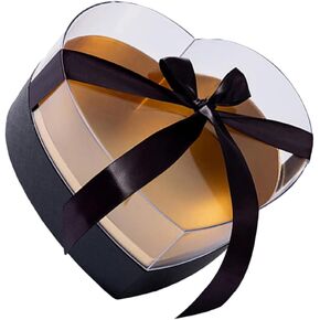 صندوق زهور على شكل قلب من Gadpiparty، صناديق أكريليك فاخرة من الزهور مع أغطية وأشرطة، صندوق تعبئة زهور، صندوق زهور لصياغة وتخزين الملحقات، تغليف هدايا عيد الحب in Kuwait