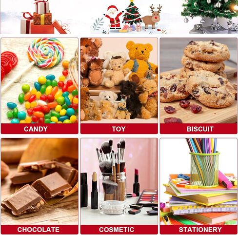 أكياس هدايا عيد الميلاد من VisTapex مع رباط، وحقائب دمى هدايا عيد الميلاد، وأكياس تفاح عشية عيد الميلاد، وحقائب هدايا عيد الميلاد، وحقائب هدايا سانتا سنومان دير (3 قطع) in Kuwait