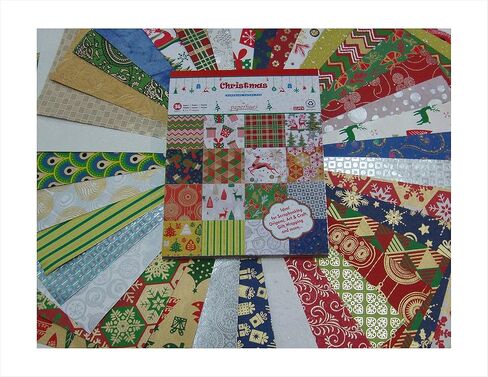 Paperhues Christmas Collection Scrapbook Papers 8.5x11" Pad 36 Sheets. in Kuwait